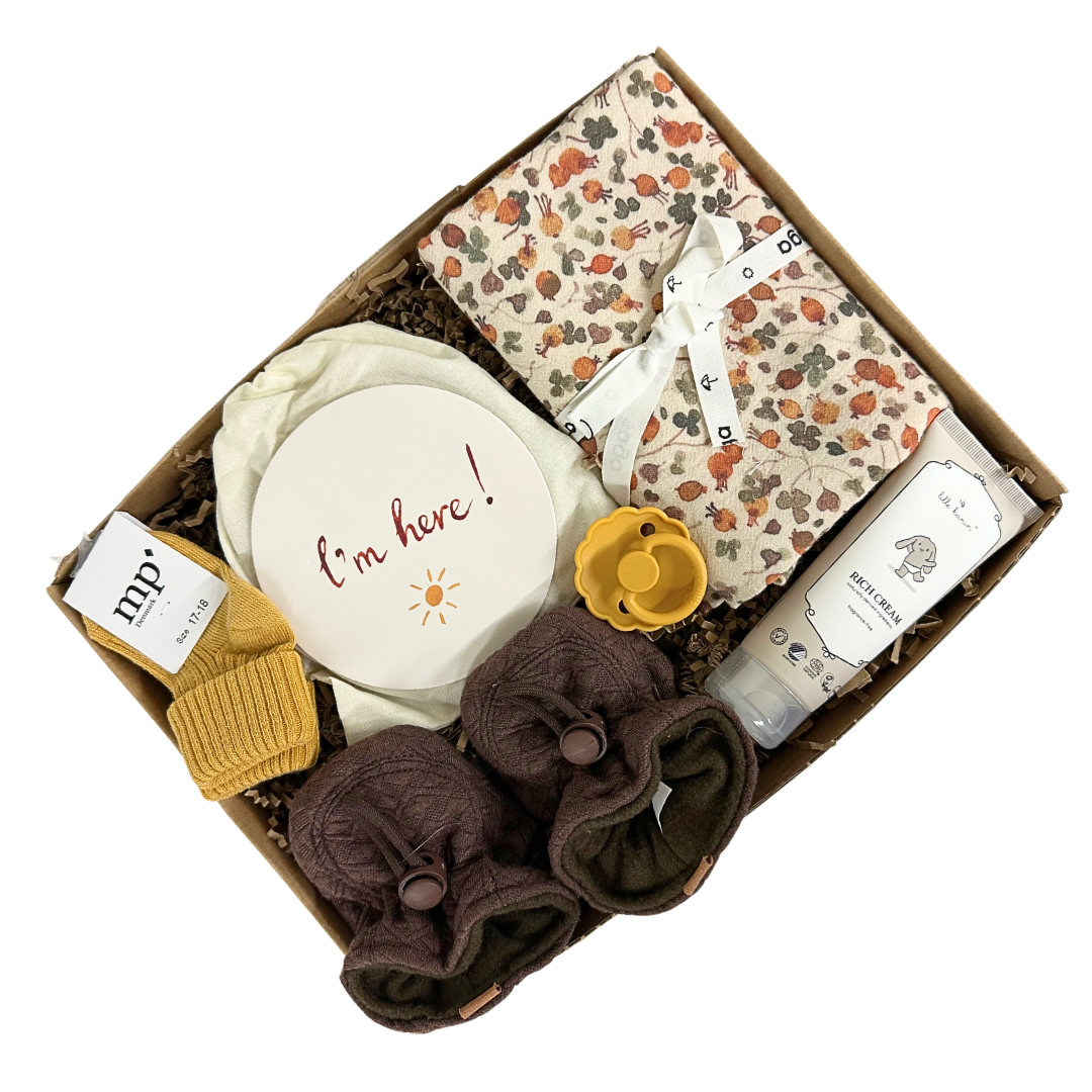 Barselsgave Baby Kit Brun