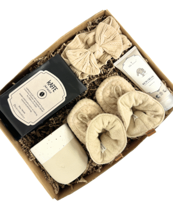 Barselsgave  Fin Beige Kaffe Barselsgave