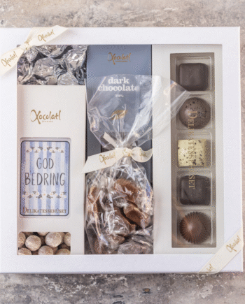 Gaveæske God Bedring Med Chokolade Karameller