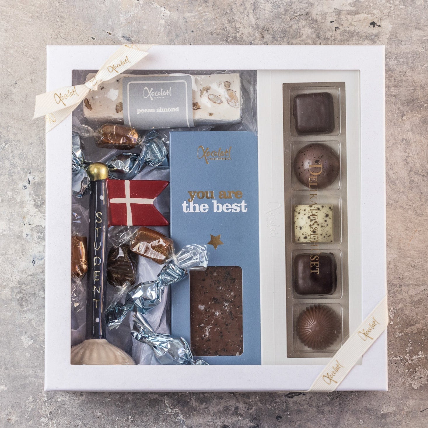 Gaveæske Kærlig Tanke Til Den Blå Student