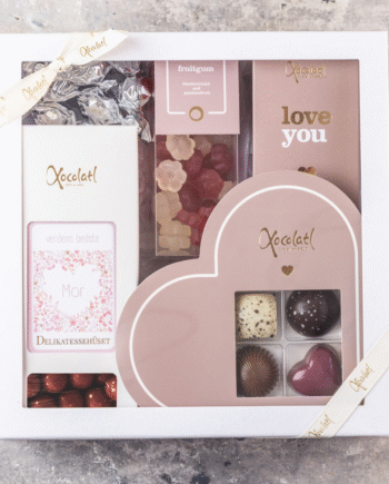 Gaveæske Sød Mors Dags Gave Med Søde Lækkerier