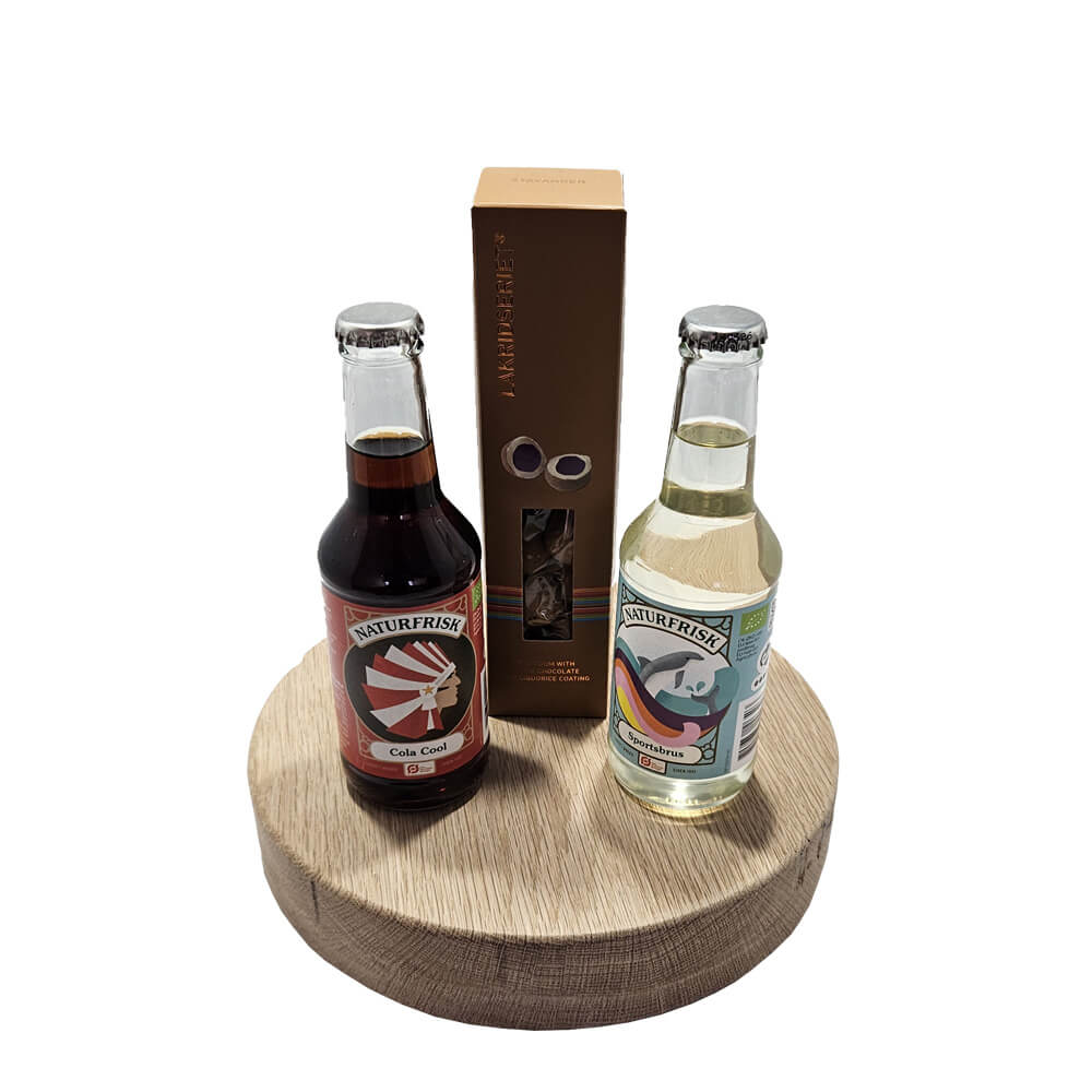 Gavekurv: Brus Lakrids Hygge