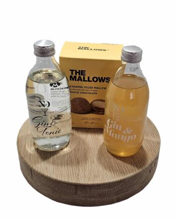 Gavekurv: Cocktails Mallows Hygge