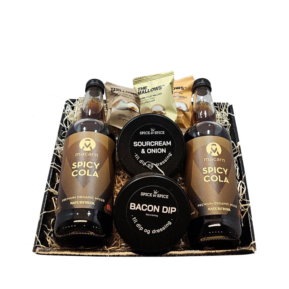 Gavekurv: Cola Dip Skumfiduser