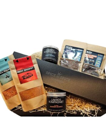 Gavekurv: Japansk Kokkekniv Med Krydderier Lakrids