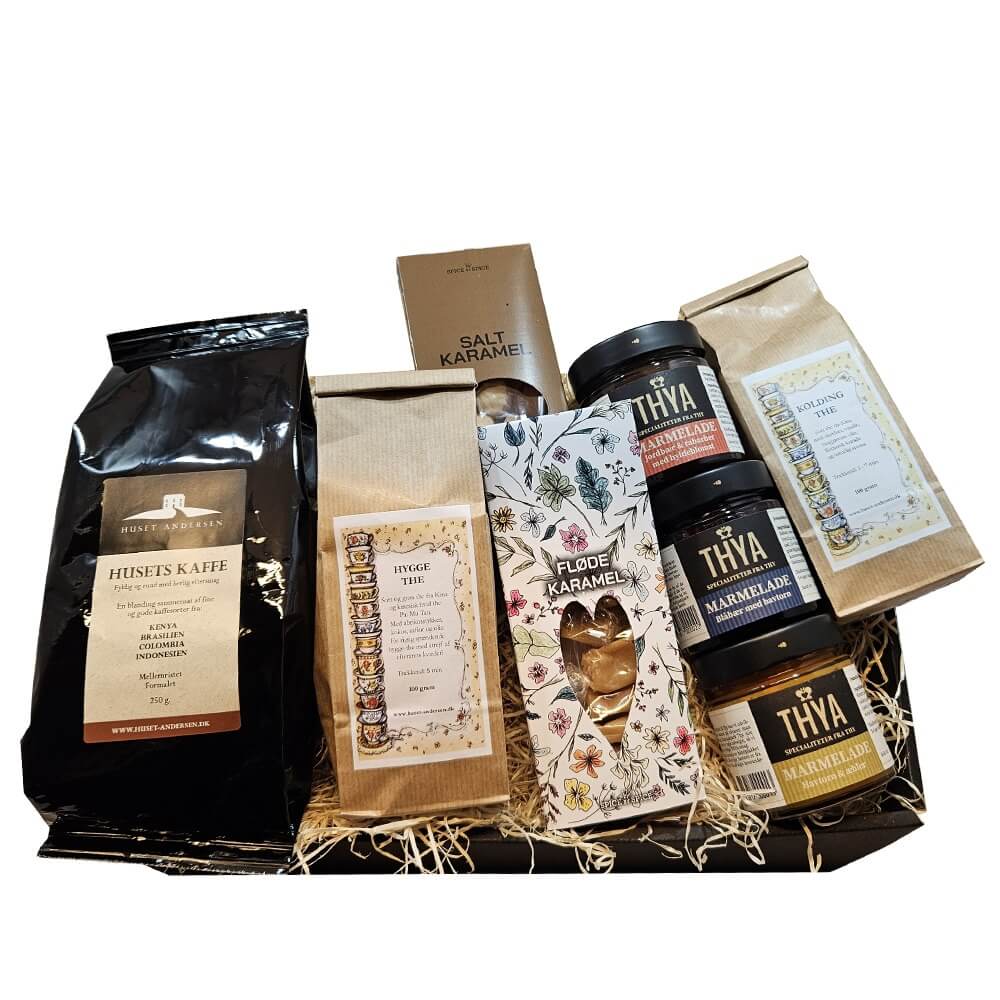 Gavekurv: Kaffe The Hygge