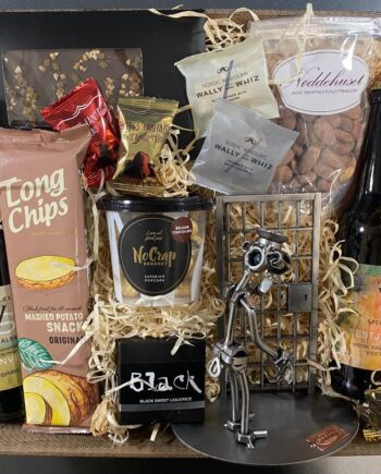 Gavekurv Med Metalfigur Fængselsbetjent Fængselsfunktionær Hygge