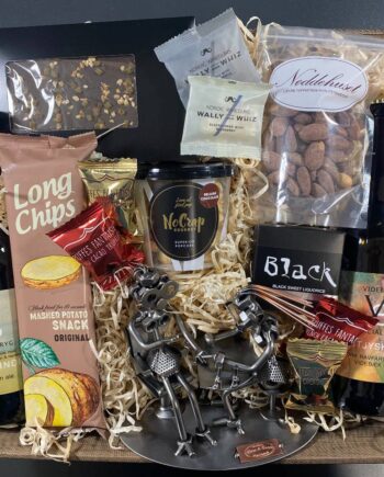 Gavekurv Med Metalfigur Kosmetolog Hygge