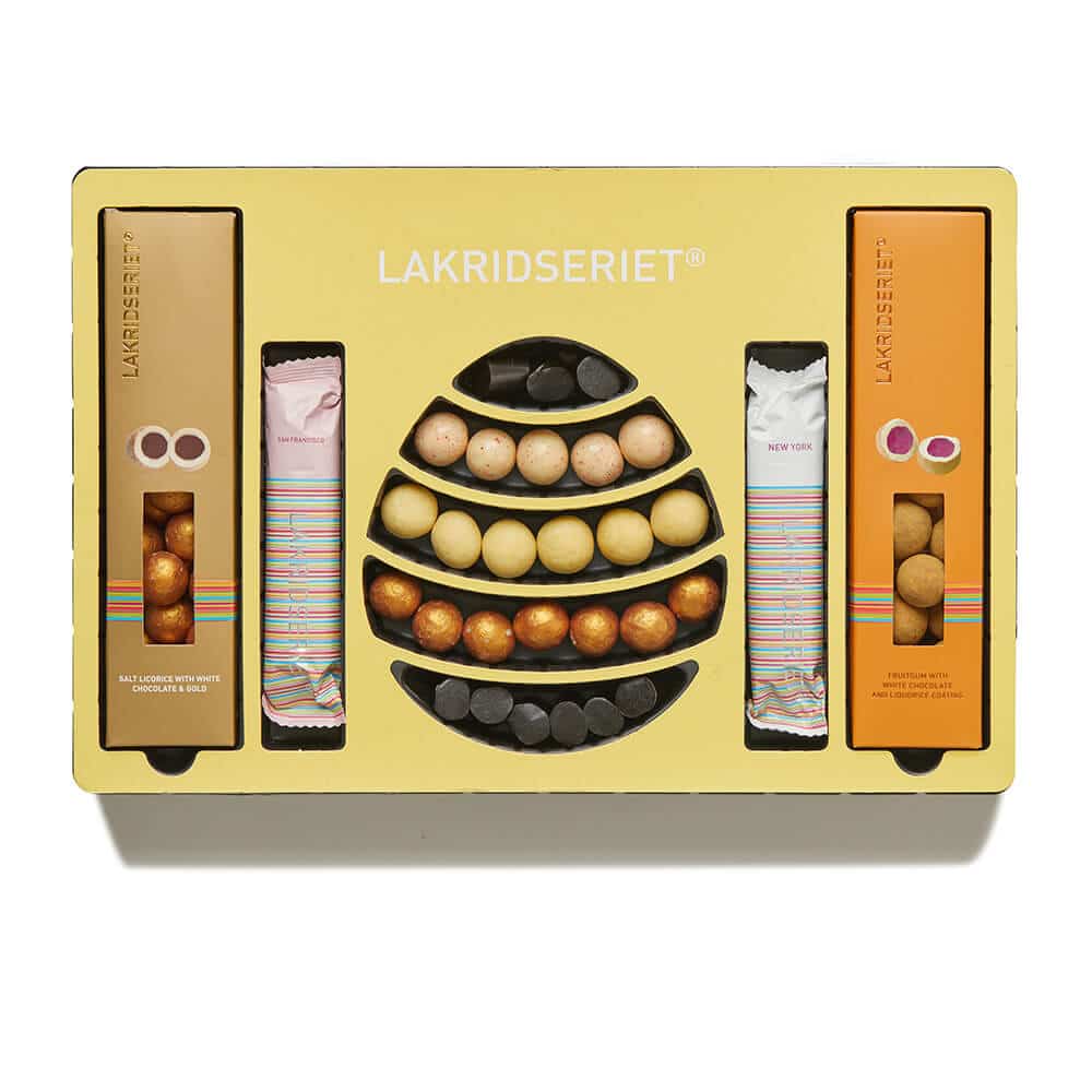 Lakridseriet årets Påskegave Fra Lakridseriet Gul