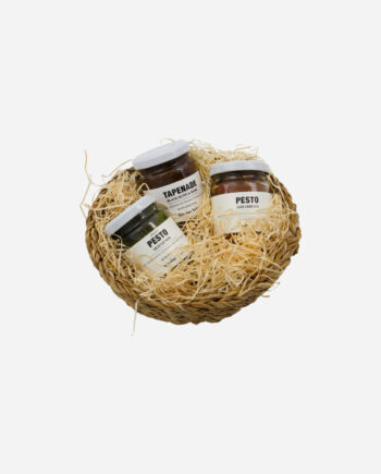 Nicolas Vah Cellofan Gavekurv Lille Kurv Med Pesto 135